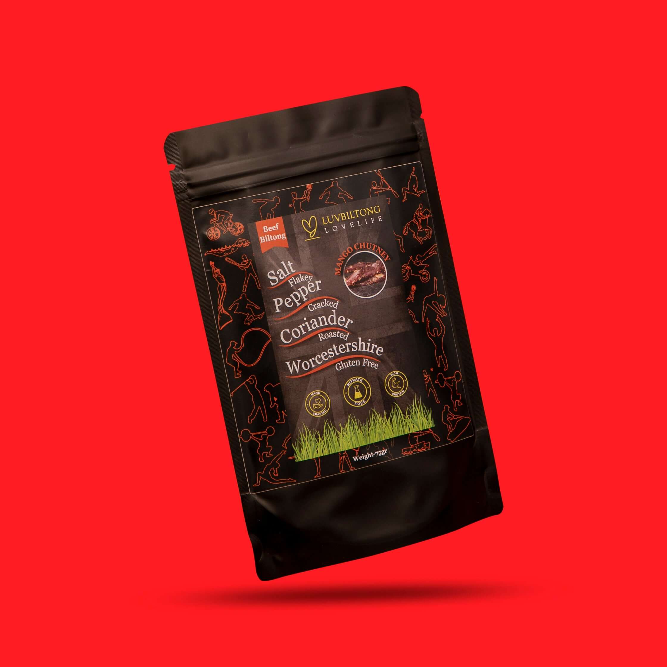 Luvbiltong - Chilli Biltong - Sliced