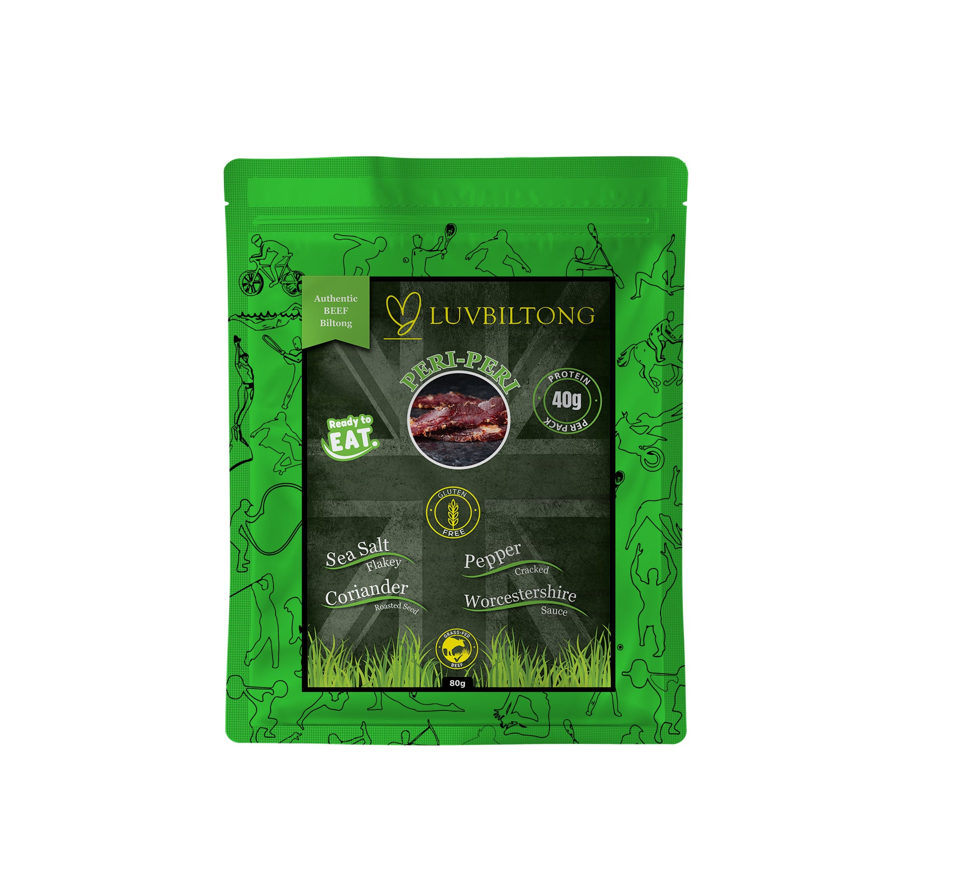 Portuguese Peri-Peri - Sliced Biltong