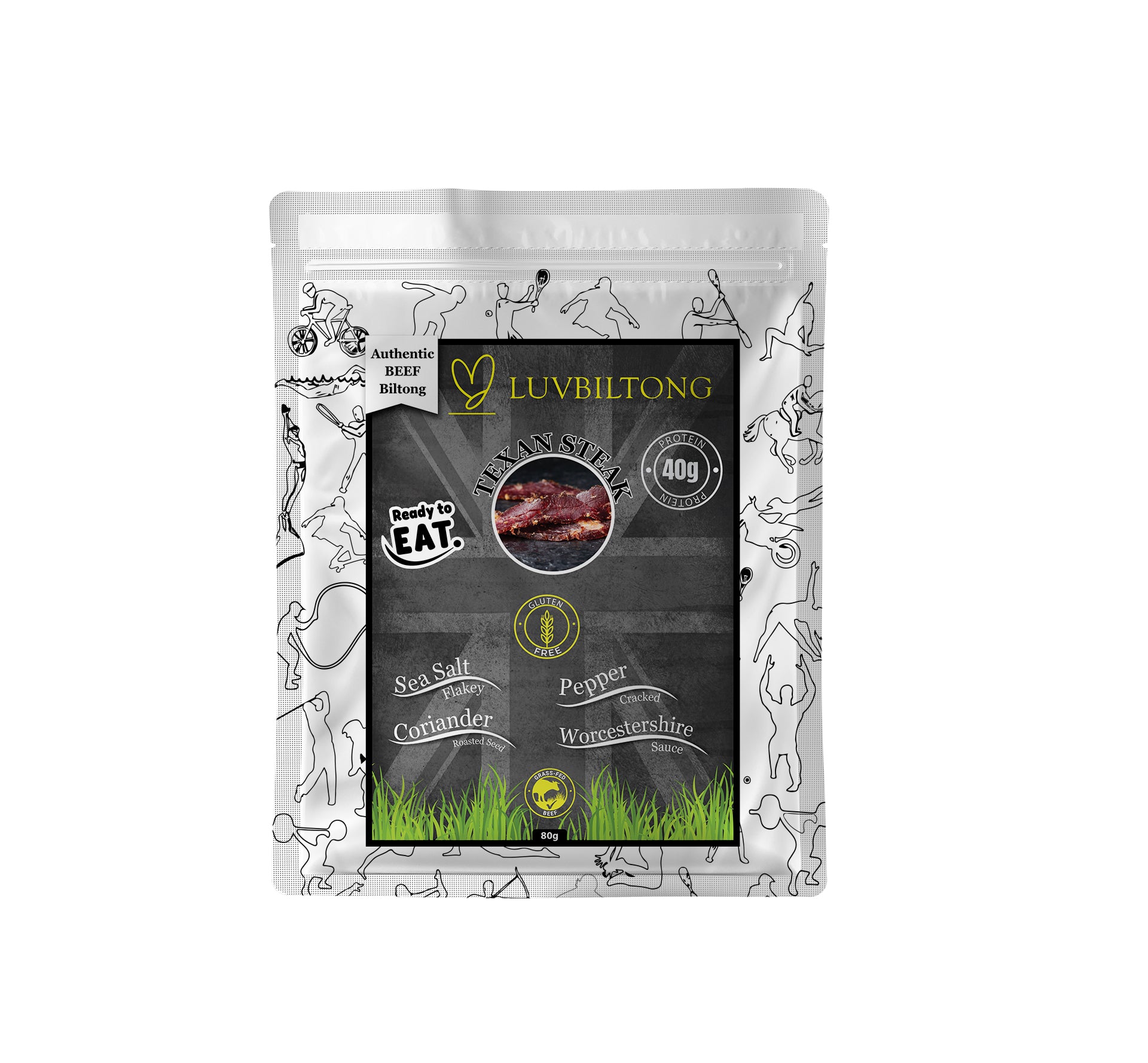 Texan Steak - Sliced Biltong