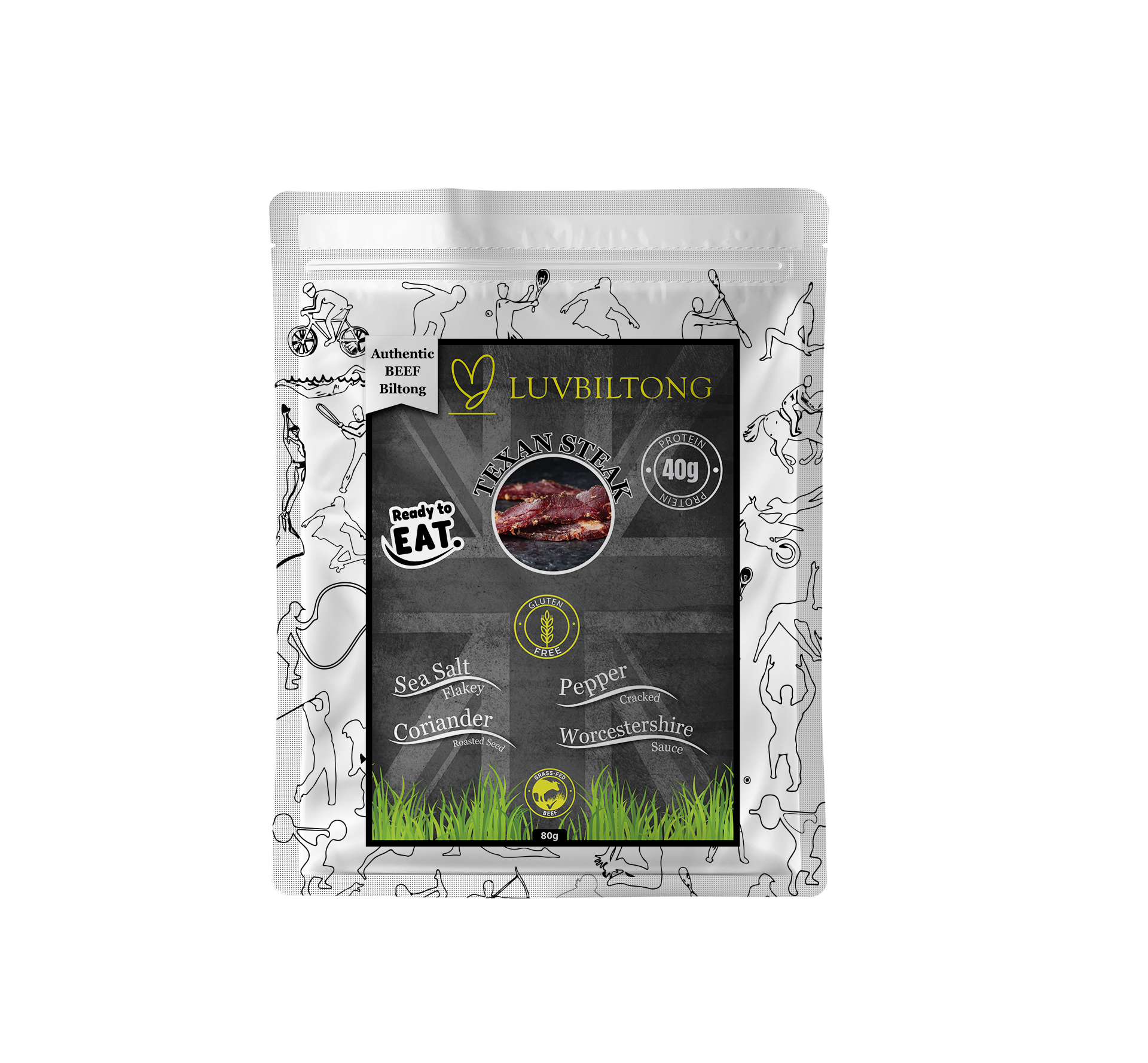 Texan Steak - Sliced Biltong